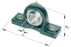 Housing units (INA) INA RASEY45-TV-VA 45×192×106 mm