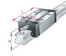 Carriage (INA) INA KWSE20-H-V2-G3 30×44×70.90 mm