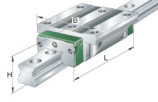 VOZIČEK LINEAR VODILA INA KWVE30-B-N-RROC-V1-G3 38×90×99 mm