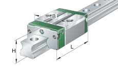 VOZIČEK LINEAR VODILA INA KWLT25-A-V1-G3