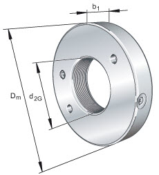 Hydraulic nuts (FAG) FAG HYDNUT440-E 519×565×75 mm