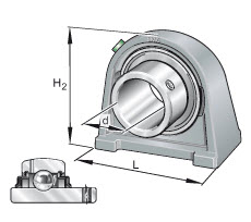 Housing units (INA) INA RSHEY60-XL-N 60×150×140 mm