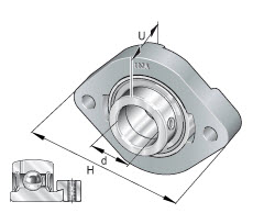 Housing units (INA) INA GLCTE30-XL (IND.PACK 10) — GLCTE30-XL (INDUSTRIJSKO PAKIRANJE 10 KOS) 30×112.50×38.10 mm