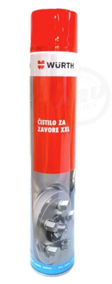 Lubrication (WURTH) WURTH BRAKE CLEANER XXL (750ML) (0890108711)
