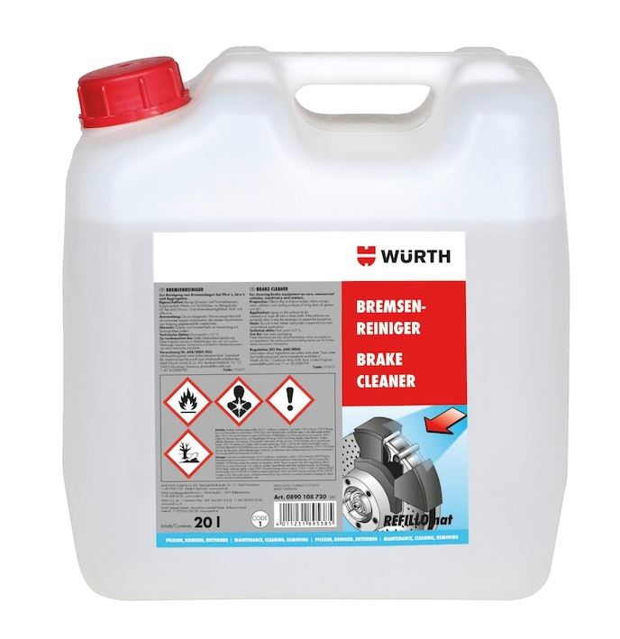 Lubrication (WURTH) WURTH BRAKE CLEANER 20L (0890108716)