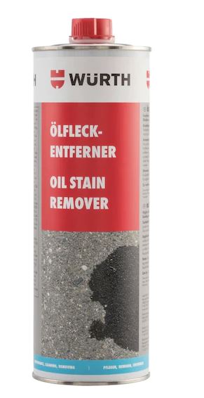 ODSTRANJEVALEC OLJNIH MADEŽEV WURTH OIL STAIN REMOVER (1000ML) (0890610555)