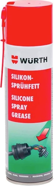 Spray (WURTH) WURTH SILICONE GREASE (500ML) (0893223)