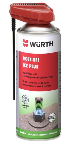 RAZPRŠILO ODVIJAČ WURTH ROST OFF ICE PLUS (400ML) (0893241060)