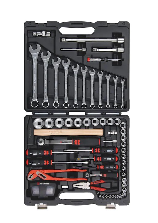 Tool case (WURTH) WURTH 91 PCS (096593 120) — 91 DELNI (096593 120)