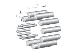Needle rollers (INA) INA 1x7,8-G2 NRB — 1*7,8-G2 NRB 1×7.8 mm
