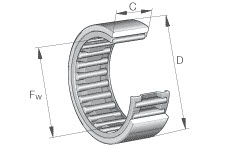 LEŽAJ INA RNAO17x25x13 — RNAO17*25*13 17×25×13 mm