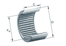 Drawn cup needle roller bearings (INA) INA HV4525 45×52×25 mm