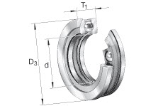 Support washers (FAG) FAG U234 200×250×21.5 mm