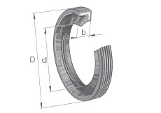 TESNILO OLJNO INA G28x35x4-C — G28*35*4-C 28×35×4 mm