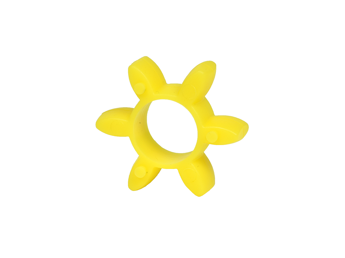 Coupling spider (AJ) AJ GEB28 (ELG028), YELLOW 92 ShA — GEB28 (ELG028), RUMEN 92 SHA