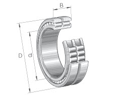LEŽAJ INA SL024940-A-C3 200×280×80 mm