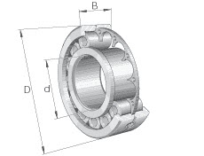 LEŽAJ INA LSL192338-TB-BR-C3 190×400×132 mm