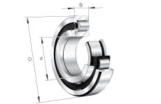 Angle rings (FAG) FAG HJ252-E 260.08×336.9×30 mm