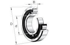 LEŽAJ TIMKEN NU206ETPC3 30×62×16 mm