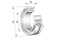 Precision cylindrical roller bearings (FAG) FAG NNU4938-S-M-SP-C3 190×260×69 mm