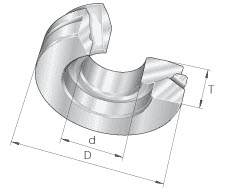 Spherical plain bearings (INA) INA GE12-AX 12×35×13 mm