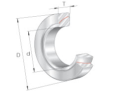 LEŽAJ ZGLOBNI INA GE180-SX-F10 180×280×64 mm