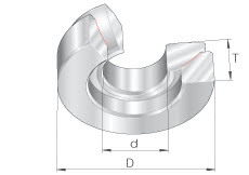 Spherical plain bearings (INA) INA GE200-AW 200×340×87 mm