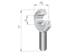 LEŽAJ ZGLOBNI INA GAKSR25-PS 25×47×125 mm