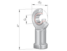 Rod ends (INA) INA GIL45-UK-2RS 45×68×32 mm