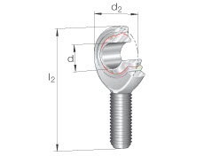 Rod ends (INA) INA GAKSR8-PS 8×25×54.50 mm