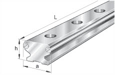 Guideways [m] (INA) INA LFS32-E 32×20×6000 mm