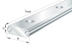 Guideways [m] (INA) INA LFS52-FE 52×18×6000 mm