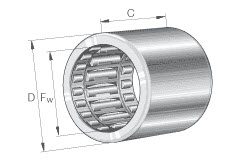 Drawn cup roller clutches (INA) INA HFZ040708 6.35×11.113×12.7 mm