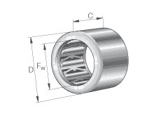 Drawn cup roller clutches (INA) INA HF0406-KF-R 4×8×6 mm