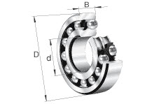 LEŽAJ FAG 2310-M-C3 50×110×40 mm