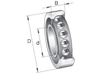 LEŽAJ FAG HSS7022-C-T-P4S-UL 110×170×28 mm