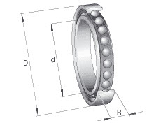 LEŽAJ FAG XC7003-E-T-P4S-UL 17×35×10 mm