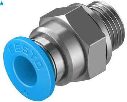 Push in fitting (FESTO) FESTO QS-G1/8-6 (186096)