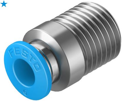 Push in fitting (FESTO) FESTO QS-1/4-6-I (153014)
