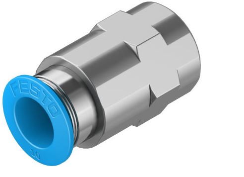 Push in fitting (FESTO) FESTO QSF-1/4-10-B (153028)