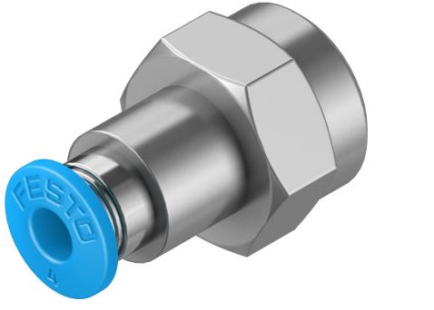 Push in fitting (FESTO) FESTO QSF-1/8-4-B (153022)