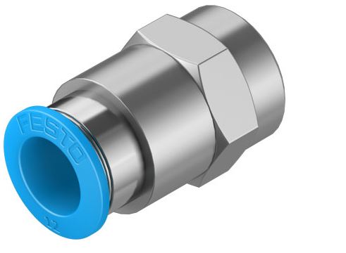 Push in fitting (FESTO) FESTO QSF-3/8-12-B (153030)