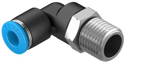 Push in L fitting (FESTO) FESTO QSL-1/4-6 (153047)