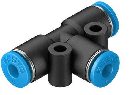 Push in T connector (FESTO) FESTO QST-4 (153128)
