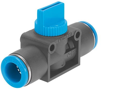 Shut off valve (FESTO) FESTO HE-2-QS-10 (153469)