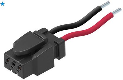 Plug socket with cable (FESTO) FESTO NEBV-H1G2-KN-2.5-N-LE2 (566656)