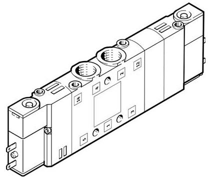 Solenoid valve (FESTO) FESTO CPE14-M1BH-5/3G-1/8 (196937)