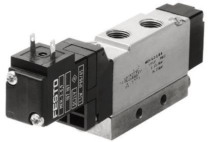 Solenoid valve (FESTO) FESTO MEH-5/2-1/8-B (173127)