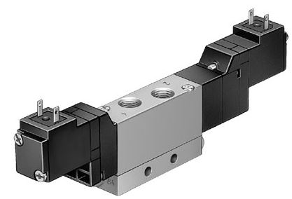 Solenoid valve (FESTO) FESTO MEH-5/3E-1/8-B (173145)