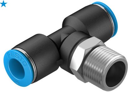 Push in T connector (FESTO) FESTO QST-3/8-10 (153113)
